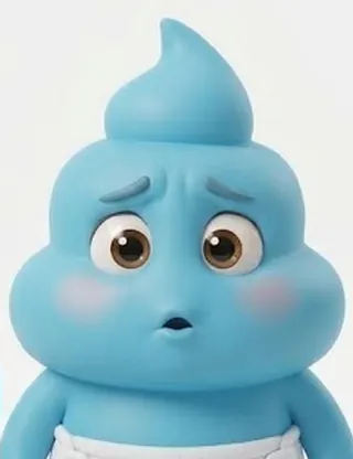 Poopie, worried concern